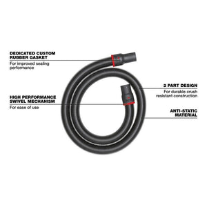 Milwaukee 49-90-2006 2-1/2in X 9' Flexible Hose