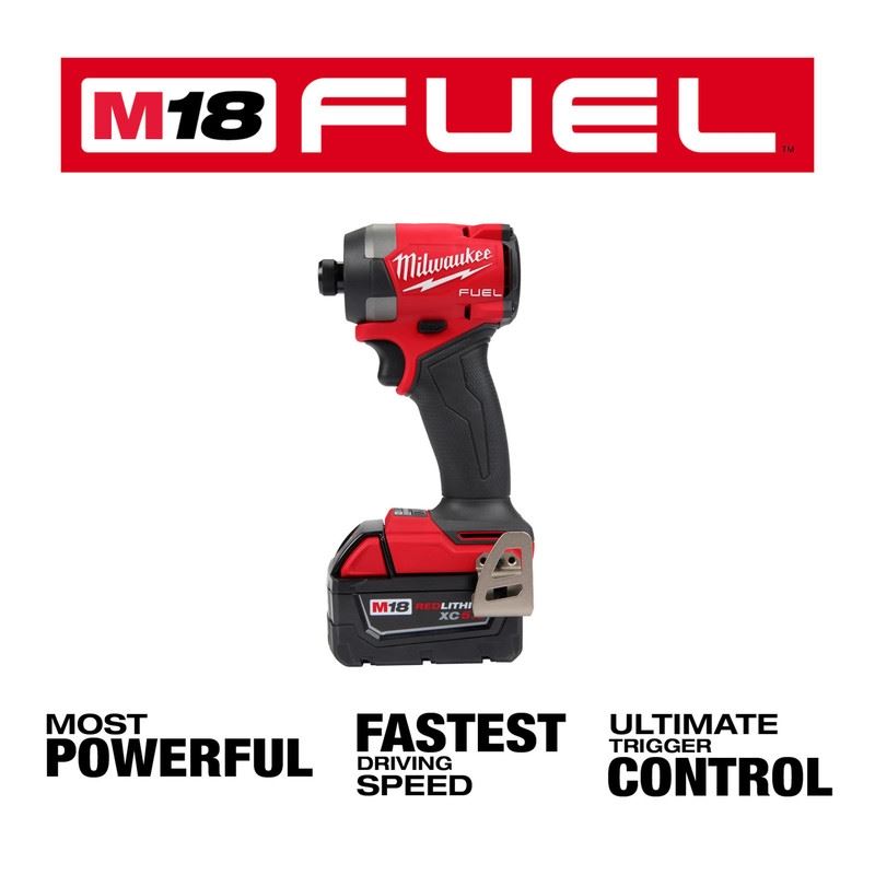 Milwaukee 2953-22 M18 FUEL 1/4in Hex Impact Driver Kit