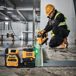 DeWalt DCLE34030GB 20V MAX 3 X 360 Green Line Laser (Tool Only)