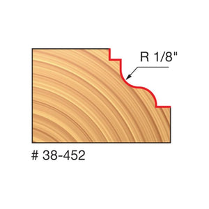 Freud | 38-452 1-1/4 (Dia.) Double Fillet Ogee Bit