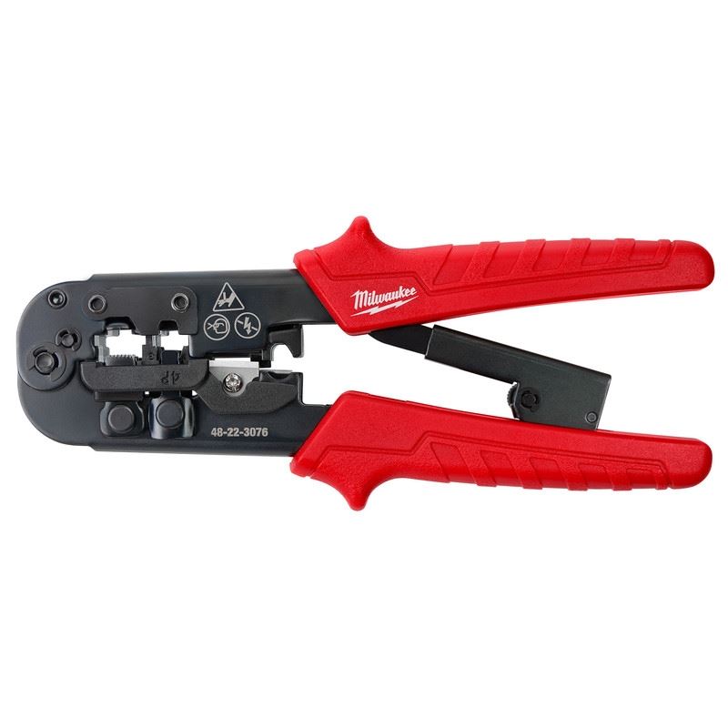 Milwaukee 48-22-3076 Ratcheting Pass-Through Crimper and Stripper