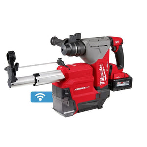 Milwaukee 2915-22DE M18 FUEL 1-1/8in SDS Plus Rotary Hammer w/ ONE-KEY and HAMMERVAC Dedicated Dust Extractor Kit