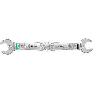 Wera 05020313001 6005 Joker Double Open-Ended Wrenches, 12 X 13 X 166 Mm