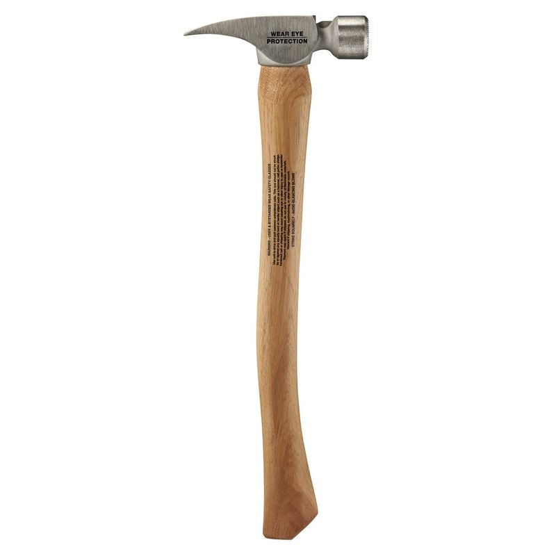 Stiletto TI14MC 14oz Hickory Framing Hammer - Milled/Curve