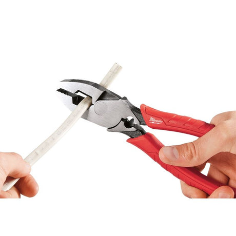 48-22-6100 9 in. High Leverage Lineman ft.s Pliers with Crimper