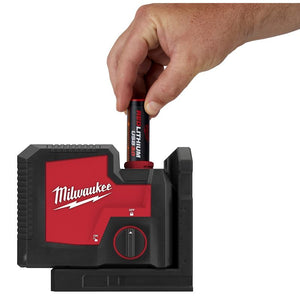 Milwaukee 3510-21 Laser USB Rechargeable Green 3-Point