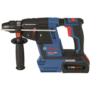 Bosch | GBH18V-26K24 18V EC Brushless 1 In. SDS-plus Rotary Hammer Kit with 18V 6.3 Ah Batteries | BFP