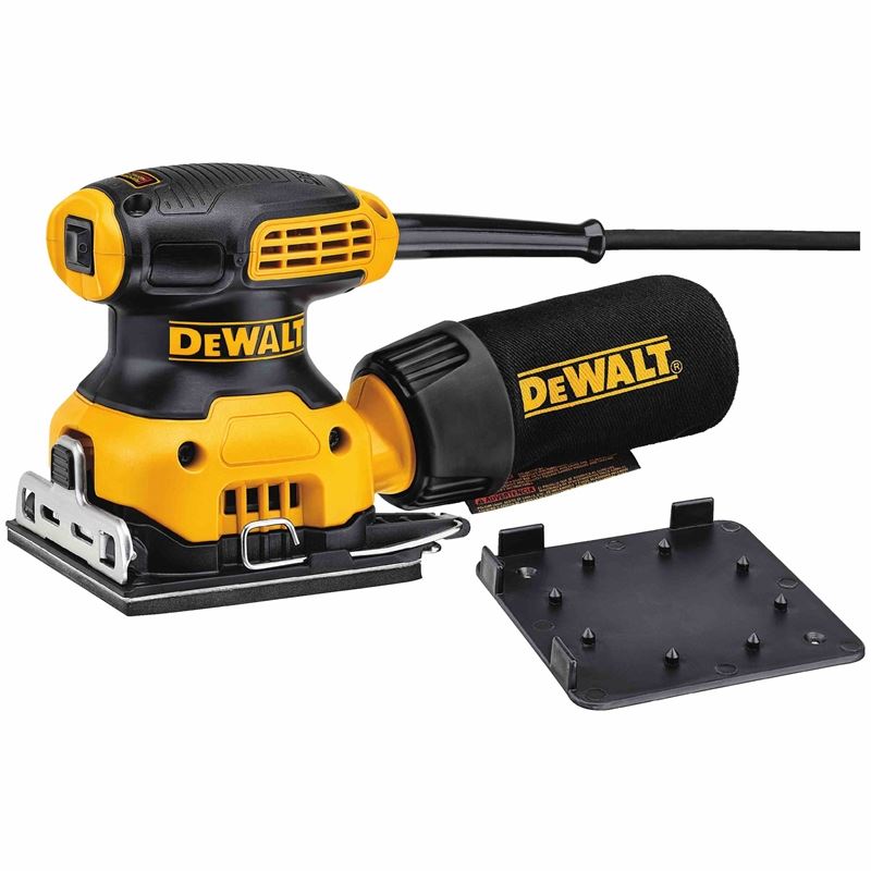 DEWALT DWE6411K 1/4 Sheet Palm Grip Sander Kit