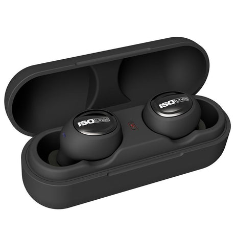 ISOtunes FREE True Wireless Noise-Isolating Earbuds - Black