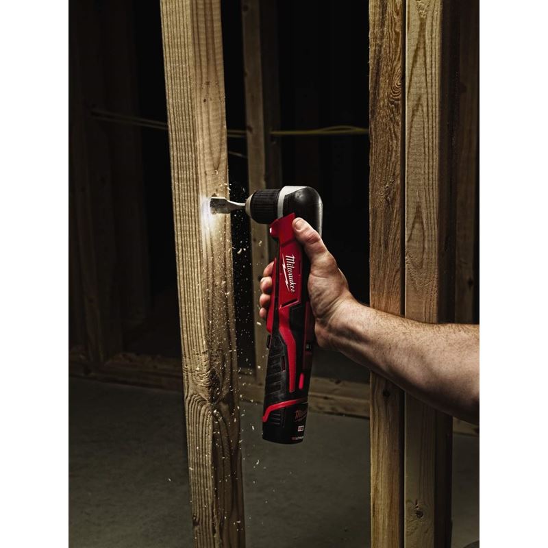 2415-21 M12 12 Volt Lithium-Ion Cordless Cordless Lithium-Ion 3/8 in. Right Angle Drill/Driver Kit