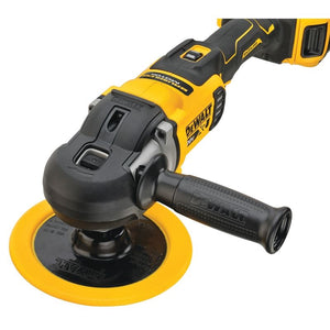 DEWALT DCM849P2 20V MAX* XRÂ® 7 in. (180mm) Cordless Variable Speed Rotary Polisher Kit