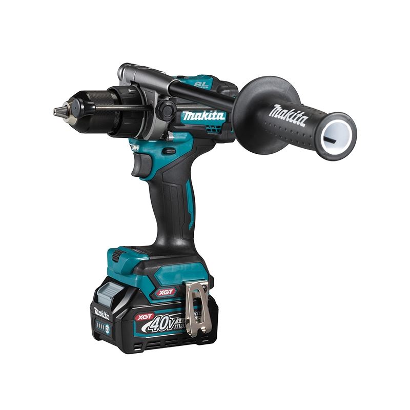 Makita HP001GM102 XGT 40V (4.0 Ah) MAX Li-Ion Brushless 1/2â€ Hammer Drill / Driver Kit