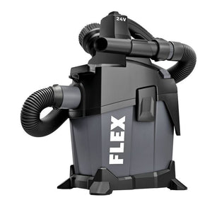 FLEX FX5221-Z 24V 1.6 Gallon Wet/Dry Vacuum - Bare Tool