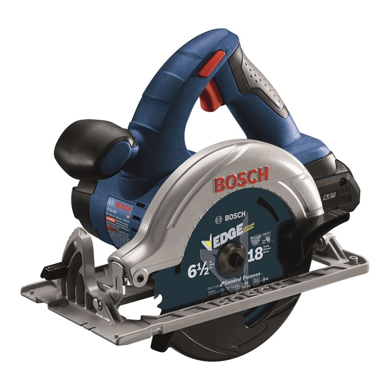 Bosch CCS180-B15 18V 6-1/2 In. Blade Left Circular Saw Kit with (1) CORE18V 4.0 Ah Compact Battery