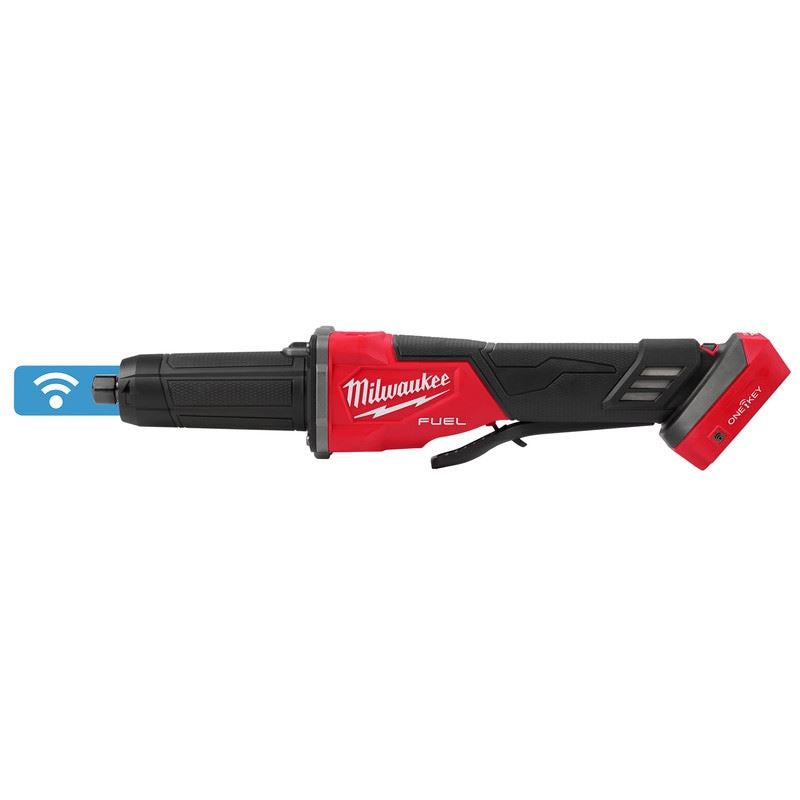 Milwaukee 2984-20 M18 FUEL Variable Speed, Braking Die Grinder w/ ONE-KEY - Paddle Switch