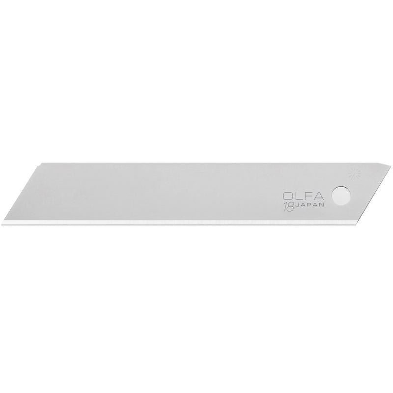 OLFA L-SOL-10B 18mm Solid Blades, 10pk