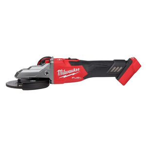 Milwaukee 2887-20 M18 FUEL 5in Flathead Braking Grinder, Slide Switch Lock-On