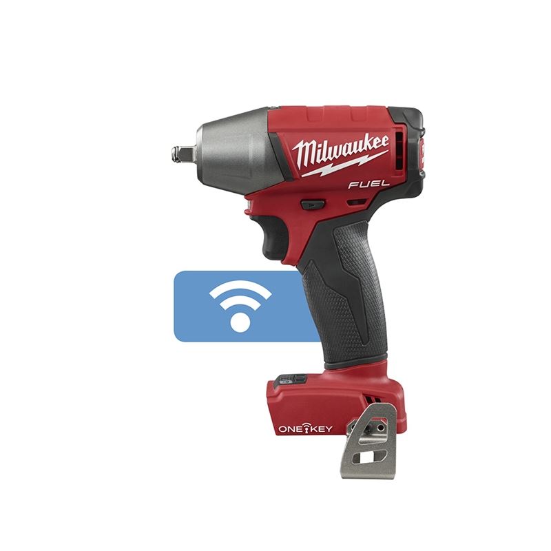 2758-20 M18 FUEL 18 Volt Lithium-Ion Brushless Cordless 3/8 in. Compact Impact Wrench with Friction Ring with ONE-KEY  - Tool Only