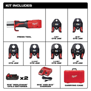 Milwaukee 2922-22 FORCE LOGIC Press Tool w/ ONE-KEY