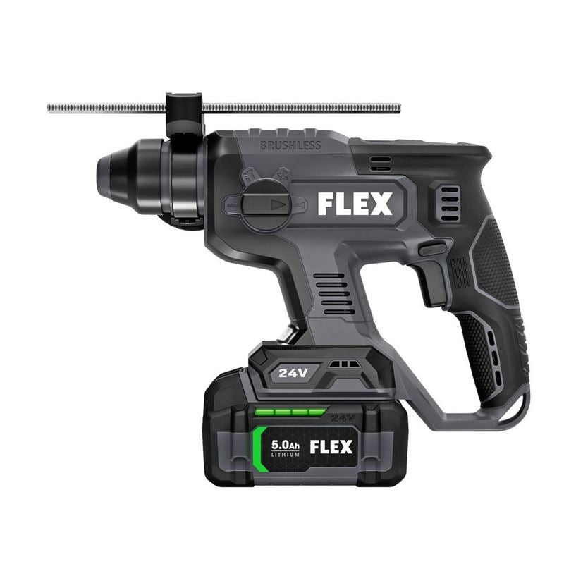 FLEX FX1531-1C 24V 7/8 in Brushless Rotary Hammer Kit