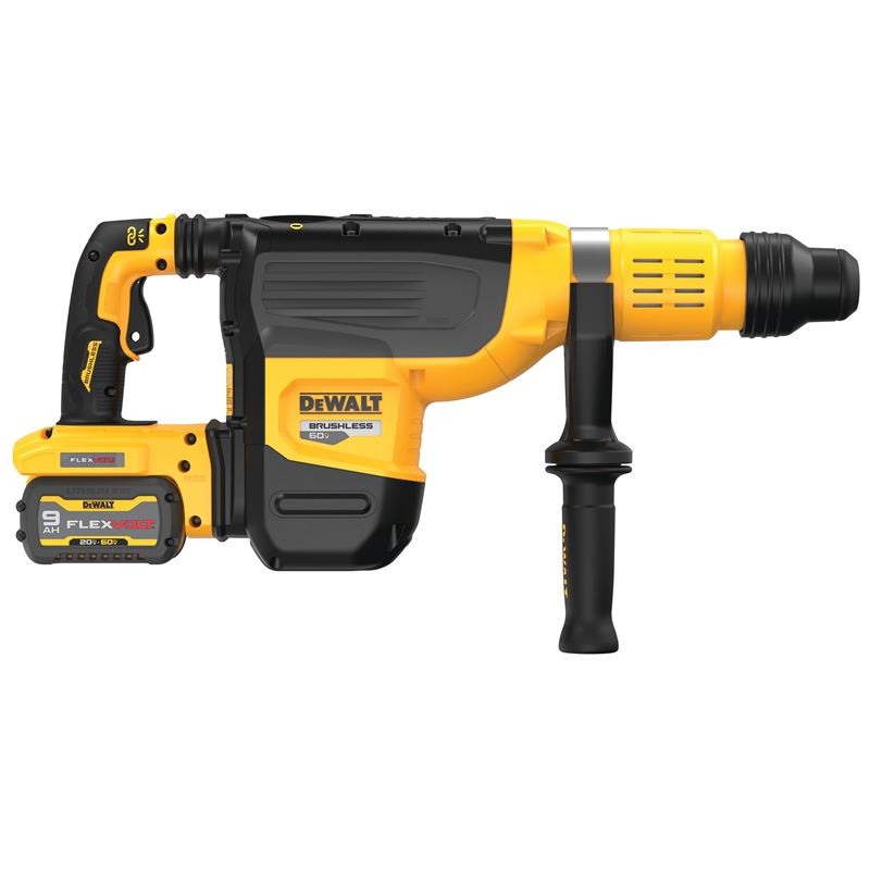 DeWalt DCH775X2 60V MAX 2 In. Brushless Cordless SDS Max Combination Rotary Hammer Kit