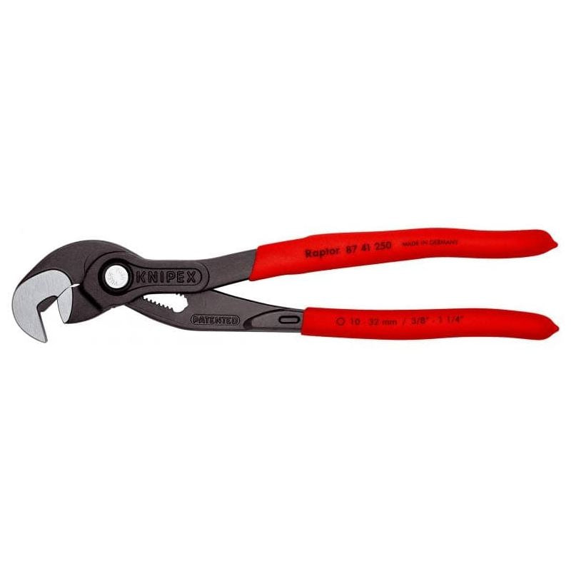 Knipex 87 41 250 SBA 10in Multiple Slip Joint Raptor Pliers