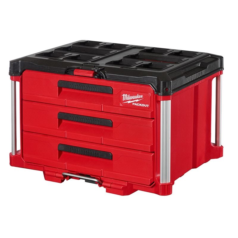 Milwaukee - 48-22-8443 - PACKOUT 3-Drawer Tool Box