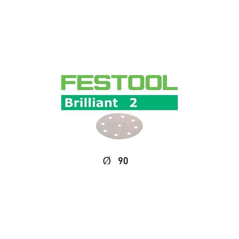 Festool | 497384 P150 Grit, Brilliant 2 Abrasives, Pack of 100