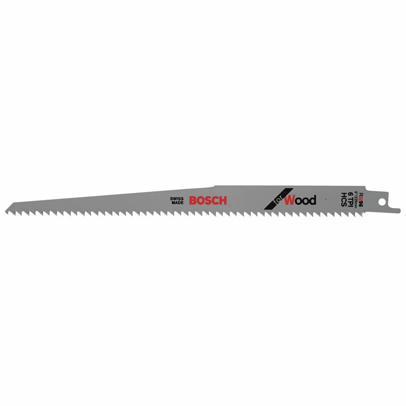 Bosch | RW96 9" 6 TPI Wood Cutting Reciprocating Saw Blades