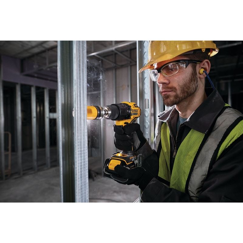 DEWALT DCD709C2 ATOMIC 20V MAX Brushless Compact Cordless 1/2 in. Hammer Drill/Driver Kit