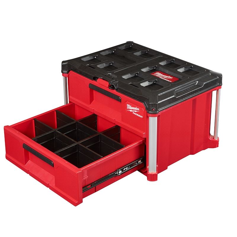 Milwaukee 48-22-8442 PACKOUT 2-Drawer Tool Box