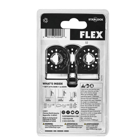 FLEX FAM40101-3 3 Pc. Plunge Cut Blade Set