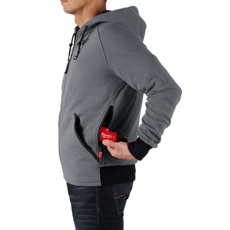 Milwaukee 306G-21 M12 HEATED HOODIE KIT- GREY