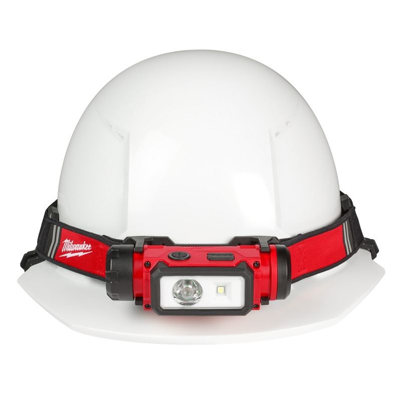 Milwaukee 2163-21 REDLITHIUM USB Hard Hat Headlamp