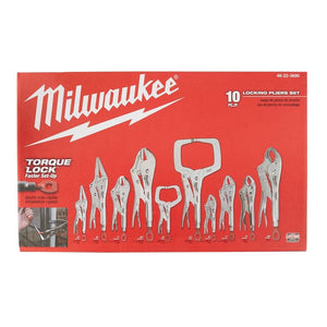 Milwaukee 48-22-3690 10 Pc. TORQUE LOCK LOCKING PLIERS KIT