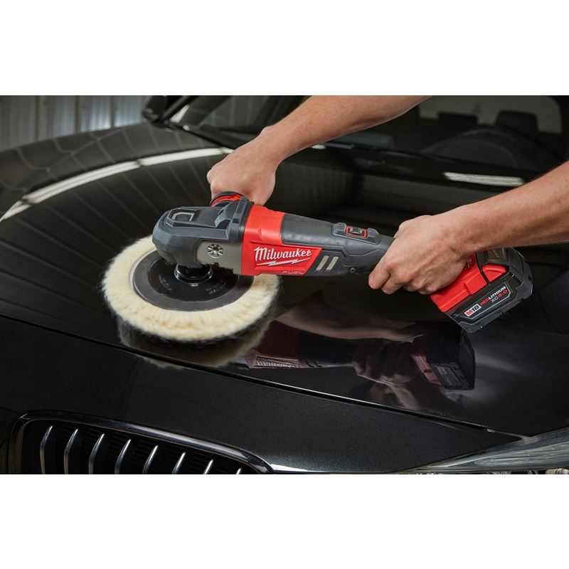 2738-20 M18 FUEL 18 Volt Lithium-Ion Brushless Cordless 7 in. Variable Speed Polisher - - Tool Only