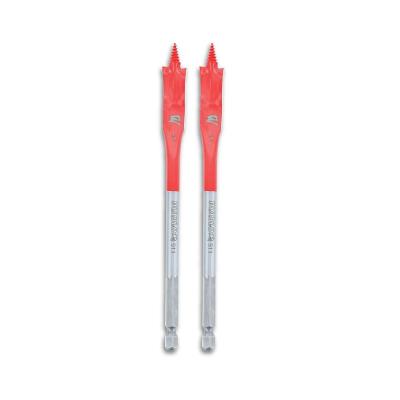 Diablo DSP2050-P2 1/2 x 6 Inch SPEEDemon Spade Bit 2-Pack