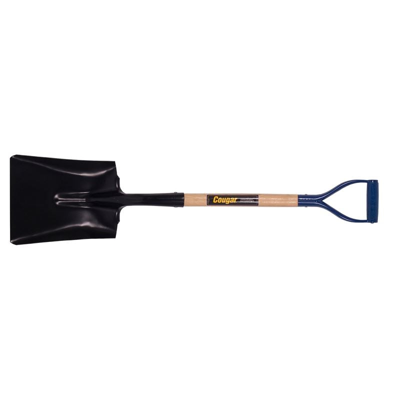 Garant CHS2D Square point shovel, wood handle, D-grip