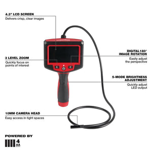 Milwaukee 2319-20 M-Spector 4ft Inspection Camera