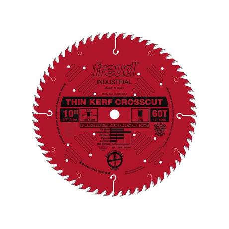 Freud | LU88R010 10" Thin Kerf Fine Finish Crosscut Blade