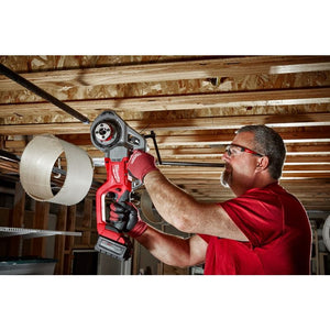 Milwaukee 2870-22 M18 FUEL Compact Pipe Threader w/ ONE-KEY w/ 1/2in - 1-1/4in Compact NPT Forged Aluminum Die Heads