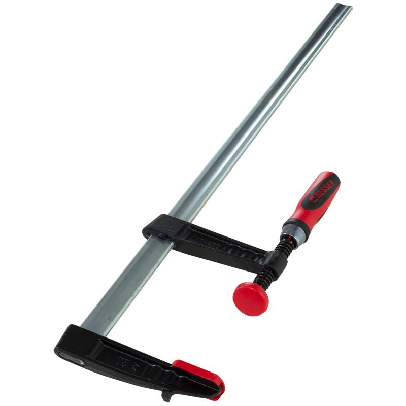 BESSEY TG5.524+2K - BESSEY TG +2K series malleable cast bar clamp, 24 inch capacity, 5-1/2 inch throat depth and up to 1,320 pounds of clamping force