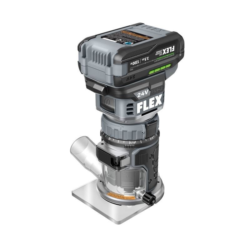 FLEX FX4221-1F TRIM ROUTER STACKED LITHIUM KIT