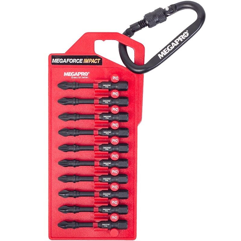 Megapro 9BP-I-P210 - 2in IMPACT BIT SET PHILLIPS