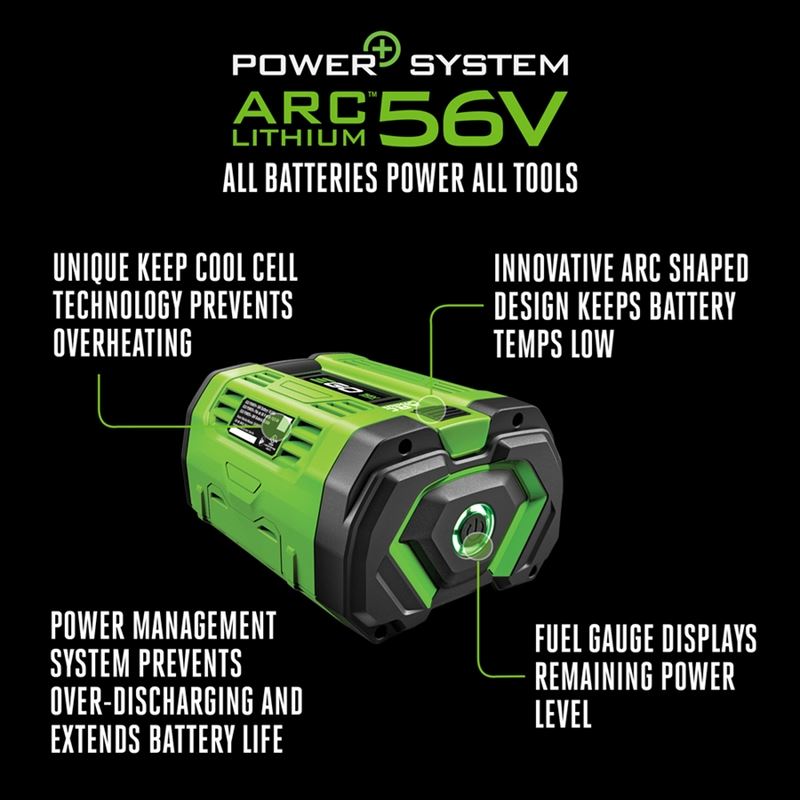 EGO BA5600T POWER+ 10.0 AMP HOUR BATTERY