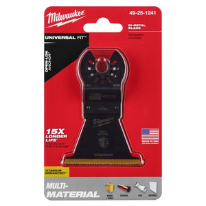 Milwaukee 49-25-1241 OPEN-LOK 2-1/2 in Titanium Enhanced Bi-Metal Multi-Material Blade 1 Pk