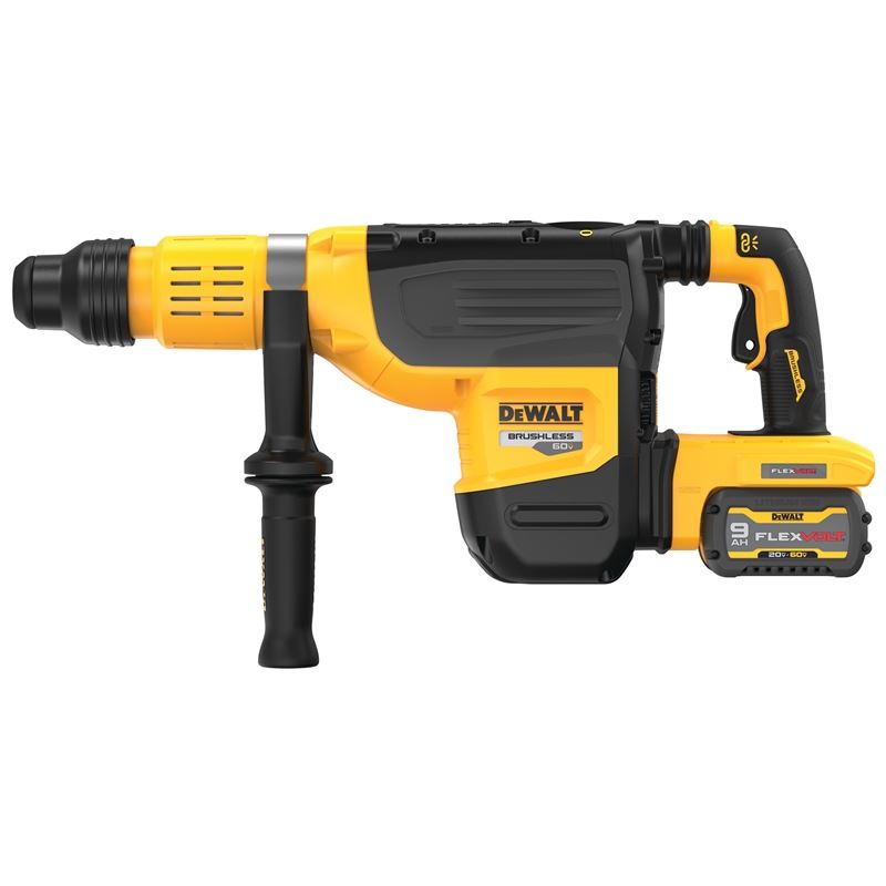 DeWalt DCH775X2 60V MAX 2 In. Brushless Cordless SDS Max Combination Rotary Hammer Kit