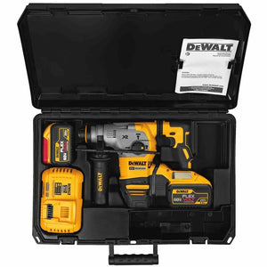 DEWALT DCH293X2 20V Max XR Brushless 1-1/8â€ L-Shape SDS Plus Rotary Hammer Kit w/9.0Ah