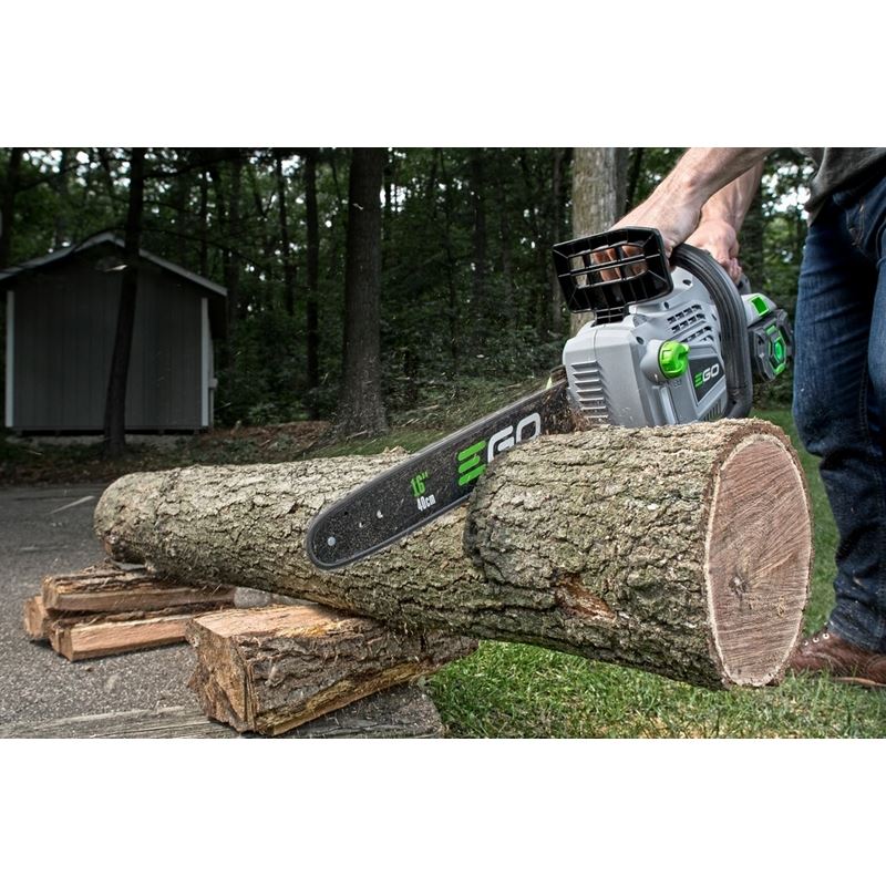 EGO CS1604 POWER+ 16in Chain Saw with 5.0Ah Battery and Standard Charger