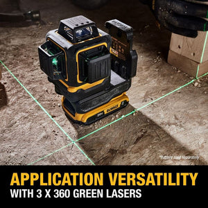 DEWALT DCLE34031B 20V 3x360 Line Laser (Tool Only)